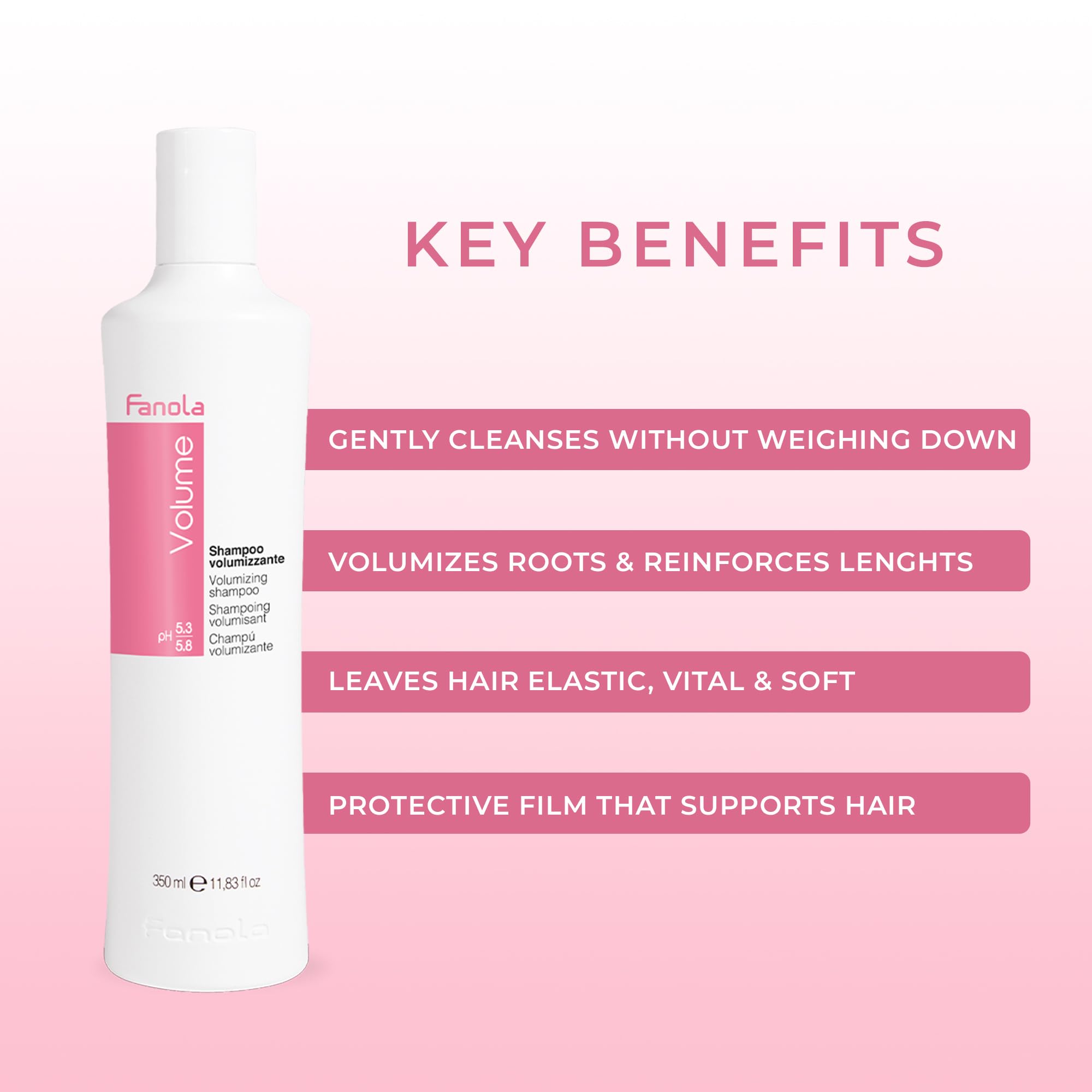 Fanola Volumizing Shampoo, 350 ml